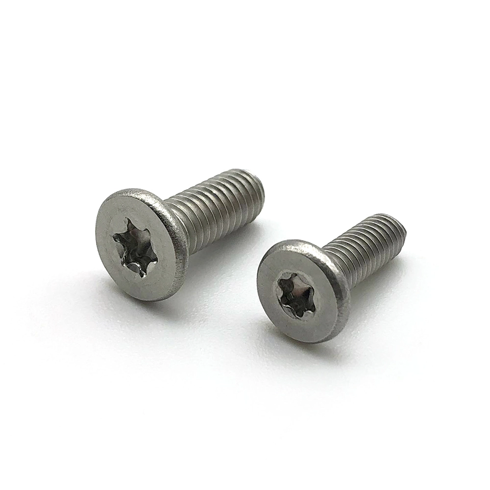 Chuanghe - M1.6 M2 M2.5 M3 M4 Stainless Steel SS Torx Wafer Ultra Low Profile Thin Flat Head Machine Screws Torx screw 1