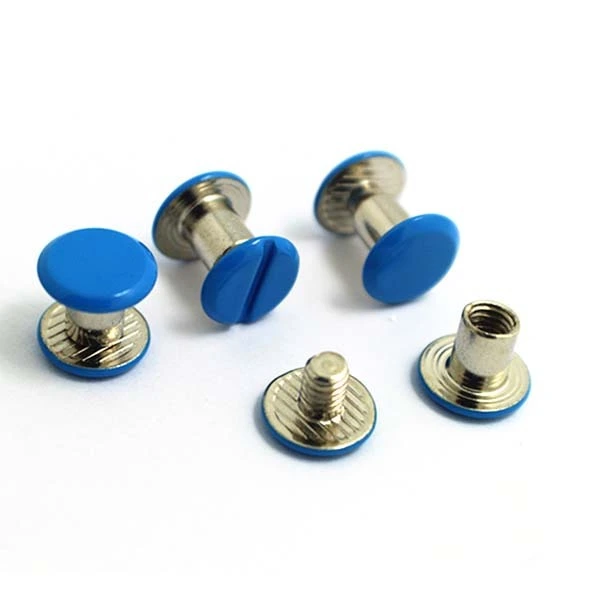 Chuanghe - Factory Price Custom M3 Size Stainless Steel Flat Head Screw Chicago Screw For Bookbinding Chicago screw 1