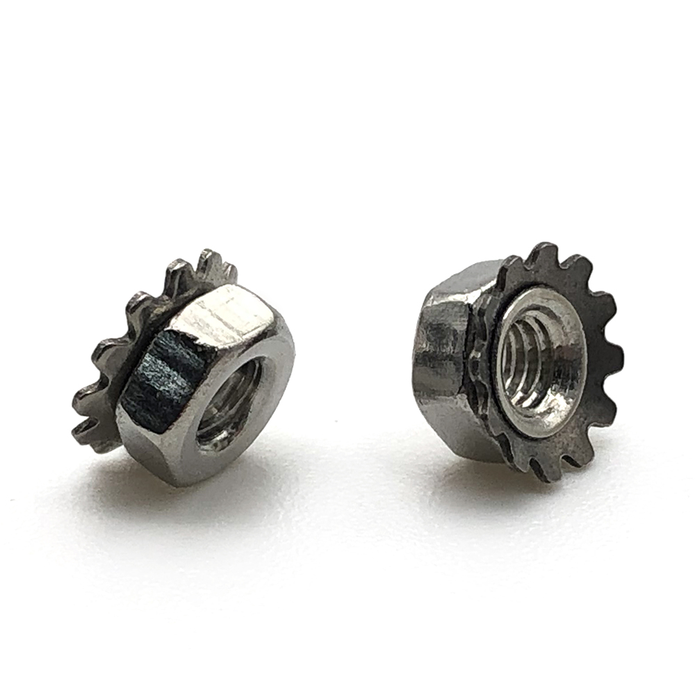 Chuanghe - M3 M4 M5 M6 M8 M10 Stainless Steel 304 Hex K Keps Lock Nuts hex nut 5