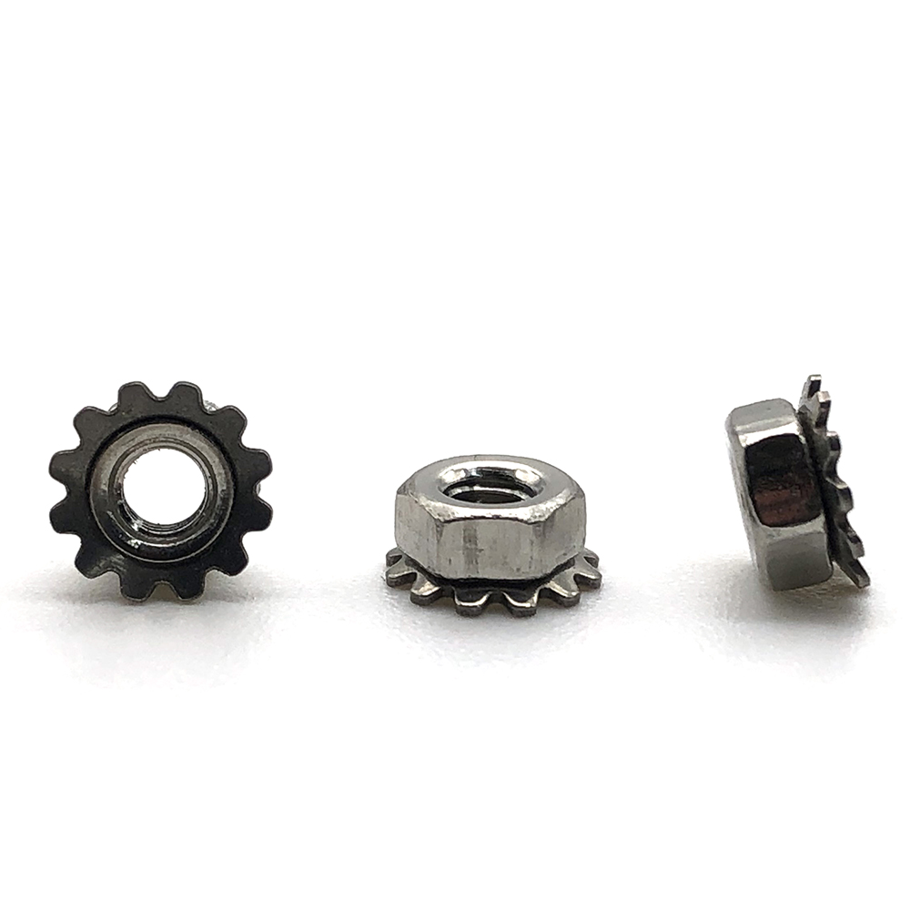 Chuanghe - M3 M4 M5 M6 M8 M10 Stainless Steel 304 Hex K Keps Lock Nuts hex nut 7