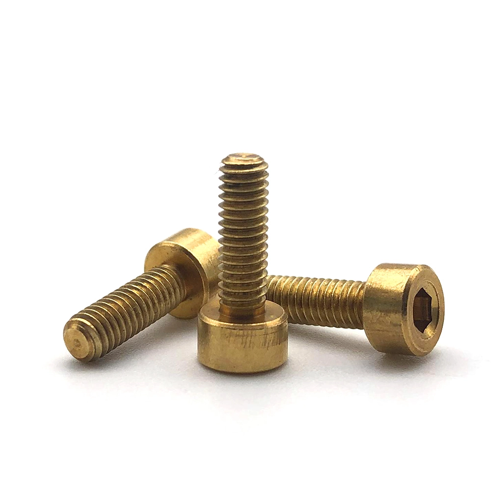 Chuanghe - Factory customized high quality DIN912 brass hexagon socket cap screws socket screw 1
