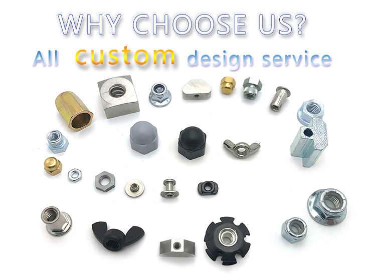 Chuanghe - M4 M5 M6 M8 Knurled Thumb Nut Insert Threaded Decorative Embedded Nuts Brass Knurled Nut thumb nut 4