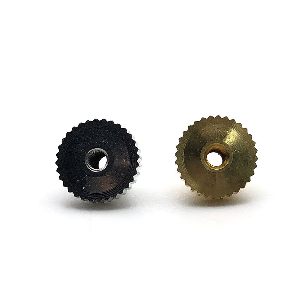 Chuanghe - M4 M5 M6 M8 Knurled Thumb Nut Insert Threaded Decorative Embedded Nuts Brass Knurled Nut thumb nut 7