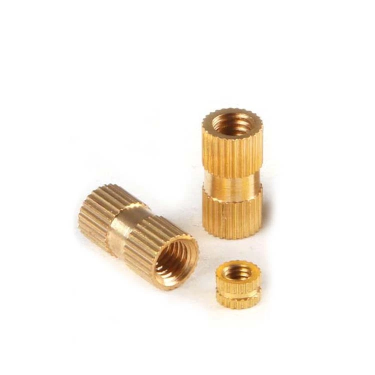 Chuanghe - factory custom m3 m4 m5 m6 nut brass knurled nut insert nuts thread insert 1