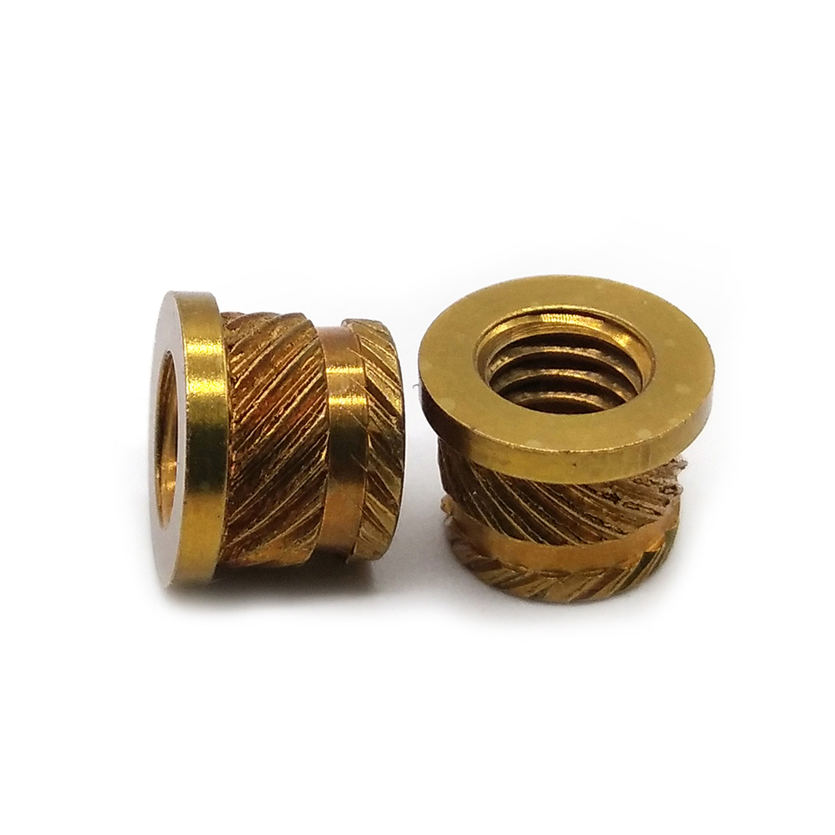 Chuanghe - factory custom m3 m4 m5 m6 nut brass knurled nut insert nuts thread insert 5