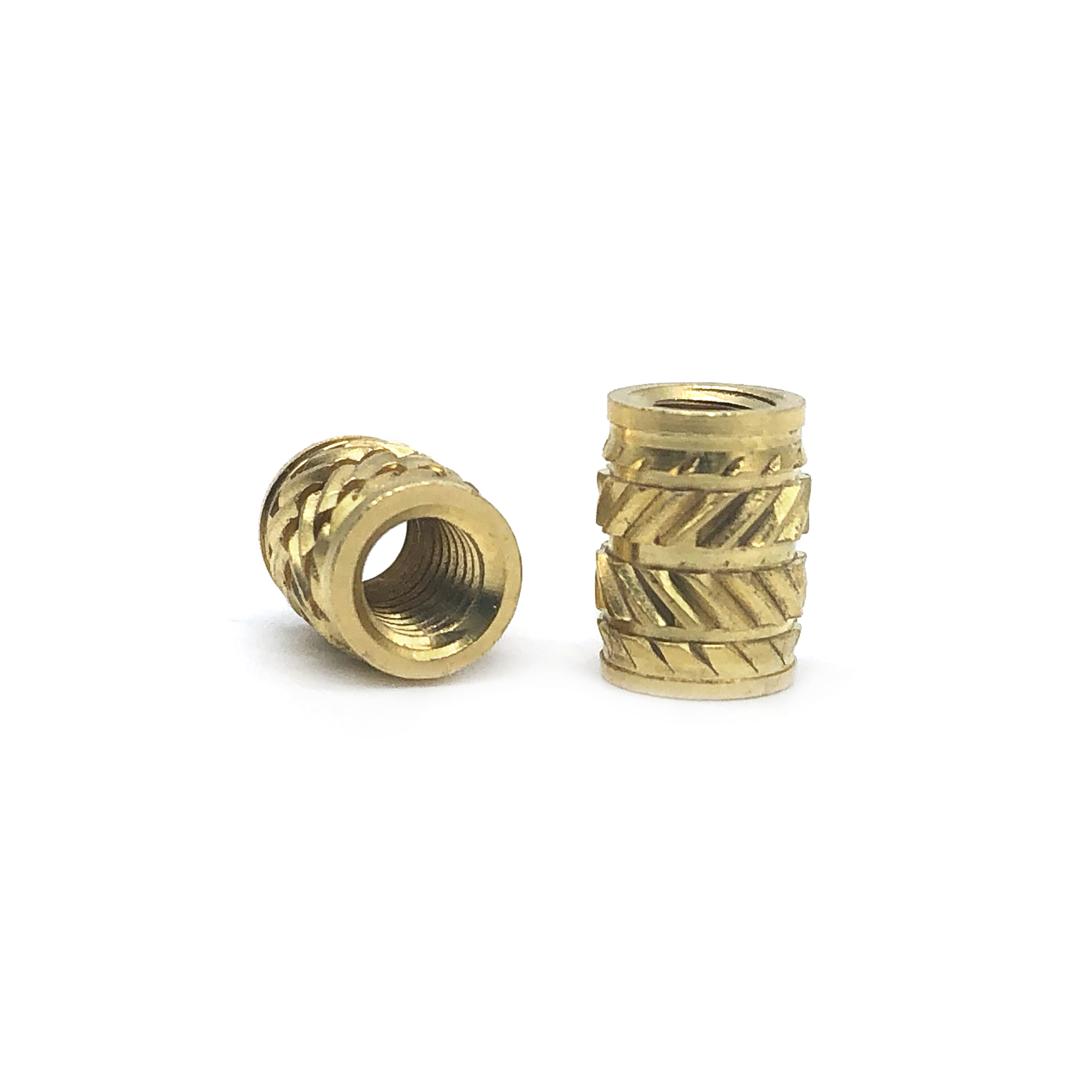 Chuanghe - factory custom m3 m4 m5 m6 nut brass knurled nut insert nuts thread insert 6