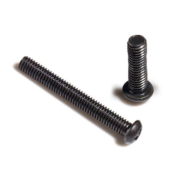 Chuanghe - m4 machine screw Carbon steel black oxide pan head screw Pan head screw 1