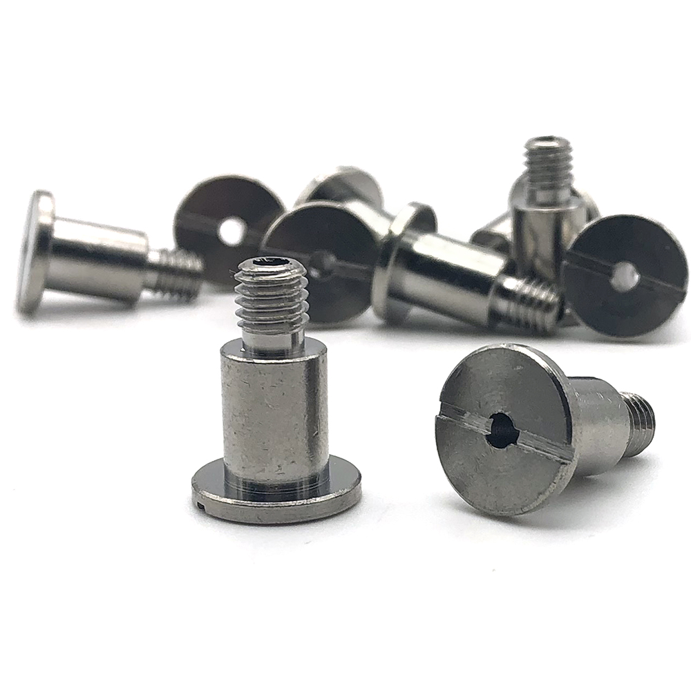 Chuanghe - Locking Fastener Bolts Stainless Steel Black Hex Step Shoulder Screw 1/4 5/16 3/8 Shoulder Stepped Screws shoulder bolt 7
