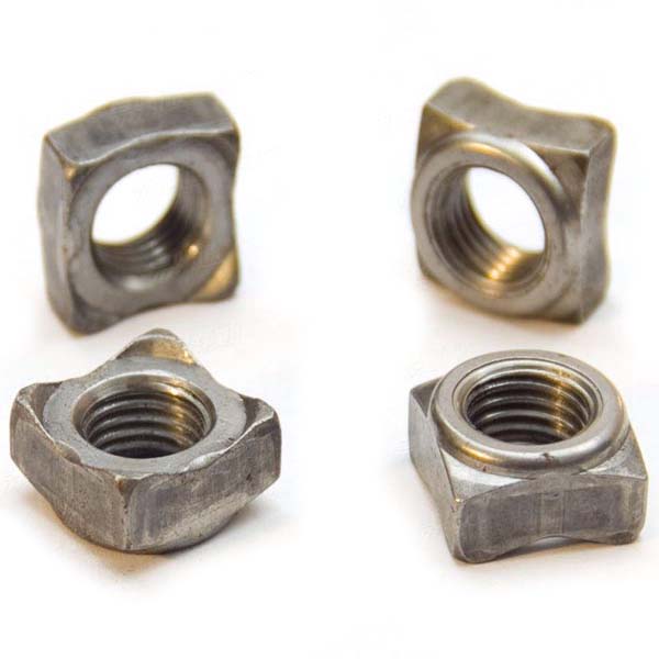 Chuanghe - din928 galvanized square weld nut 3/16 1/4 weld nut 6
