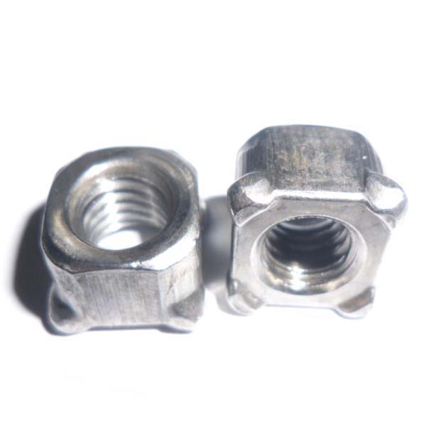 Chuanghe - din928 galvanized square weld nut 3/16 1/4 weld nut 5