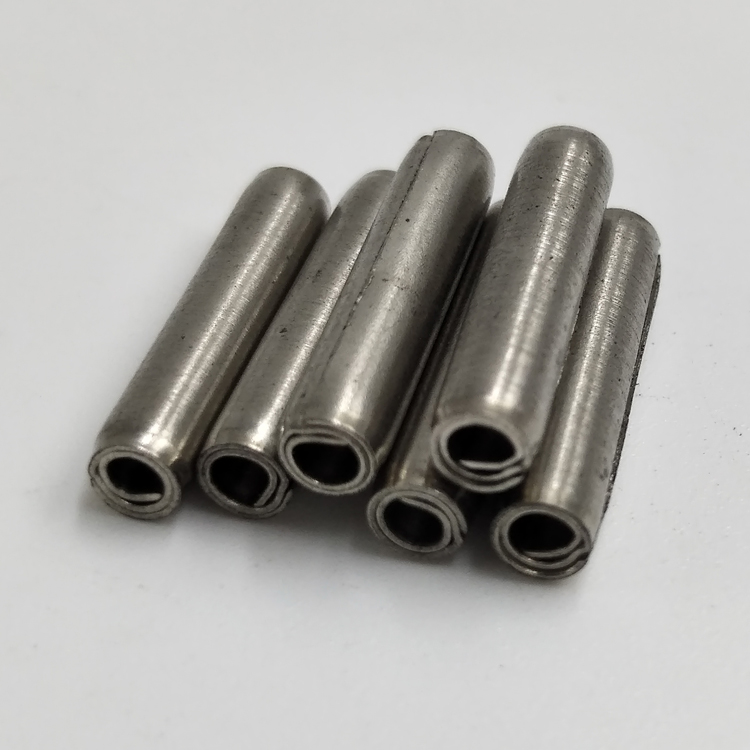 Chuanghe - China DIN1481 GB879 ISO8752 heavy type spring loaded pin Stainless steel high quality slot split slotted threaded spring pin lock pin 11