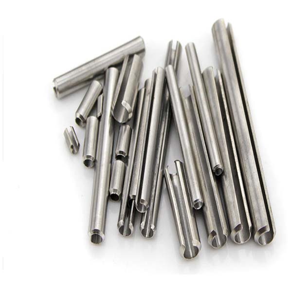 Chuanghe - China DIN1481 GB879 ISO8752 heavy type spring loaded pin Stainless steel high quality slot split slotted threaded spring pin lock pin 8