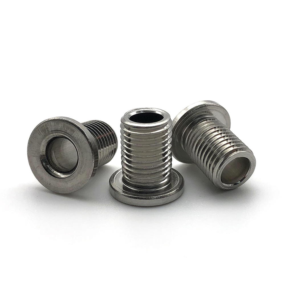 Chuanghe - China Aluminum Stainless Steel machining screw manufacturer custom Hexagonal screw brass non standard hollow screw hollow screw 9