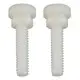 Custom white plastic screws suppliers Manufacturer | Chuanghe Fastener 6
