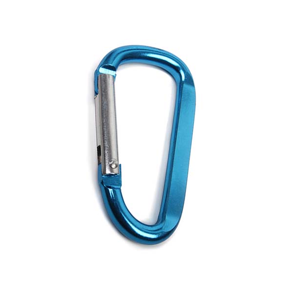 Chuanghe - Customized Small Gold Keychain Carabiner Snap Lock Hook Tool Aluminum D Shape Rock Climbing Carabiner Carabiner 4