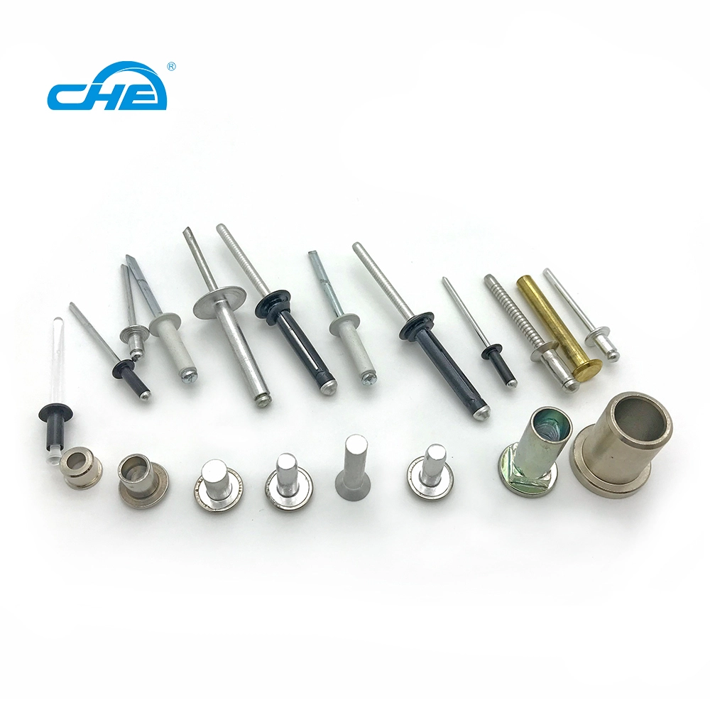 Chuanghe - Hardware fastener Professional rivet custom factory stainless steel aluminum brass black non standard custom rivet blind rivet 1