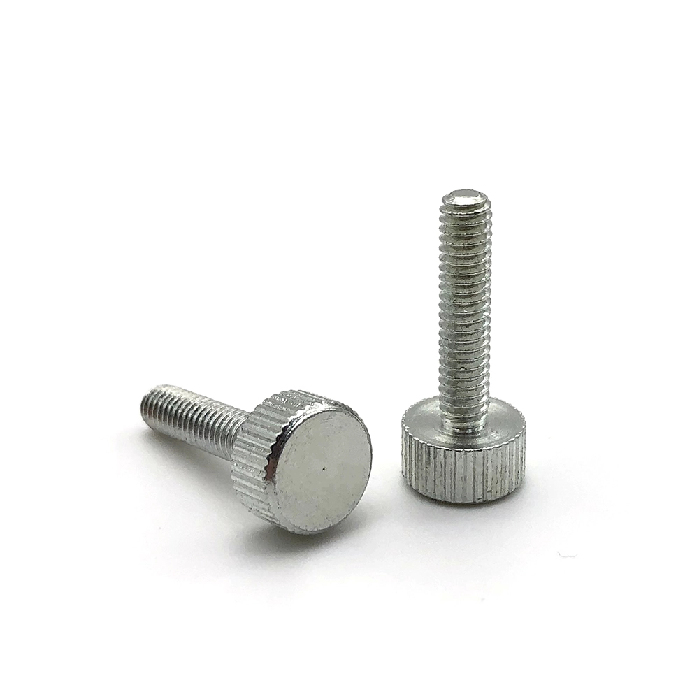 Chuanghe - Oem Manufacturer Custom knurled hand screw,flat head knurled thumb screws,Aluminum Knurled Thumb Screw Thumb screw 1