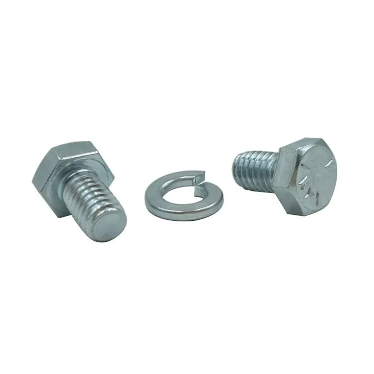 Chuanghe - bolts and nuts for cars,galvanized bolts and nuts sizes half thread hex bolt and nut hex bolts 1