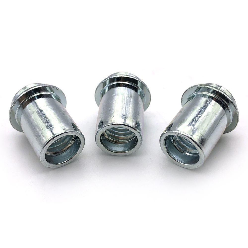 Chuanghe - carbon steel flat head rivet nut with yellow zinc plated rivet nut 7