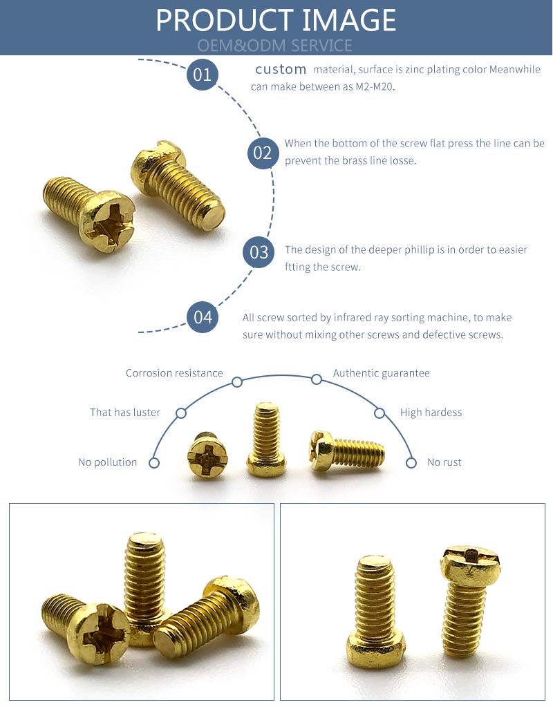 Chuanghe - Brass M3.5 Terminal Screw special screw 8