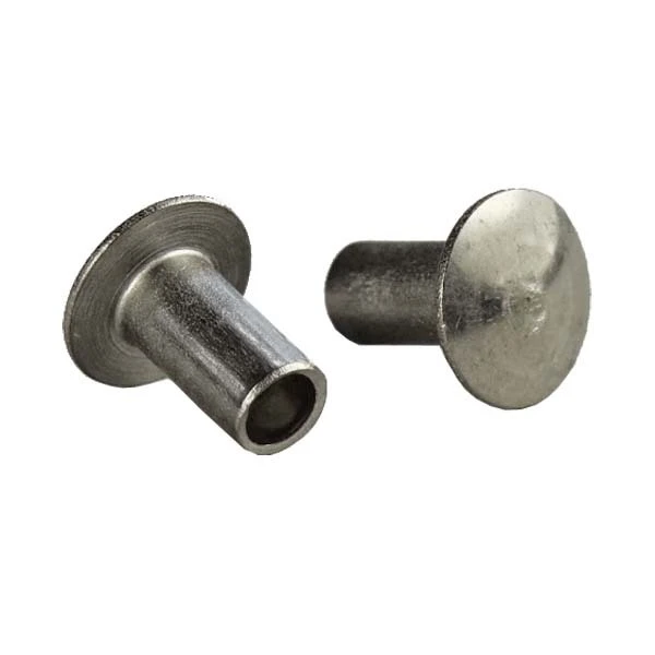 Chuanghe - metal 304/316 stainless steel rivets stainless steel flat head hollow rivet 5mm tubular rivet/hollow rivet 1