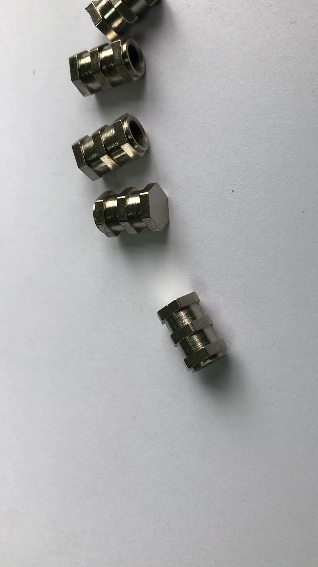 Chuanghe - M2 M3 M4 M5 M6 DIN 16903 hex Inserts nut Stainless steel Hex Open Insert Nuts for Plastic Moulding thread insert 2
