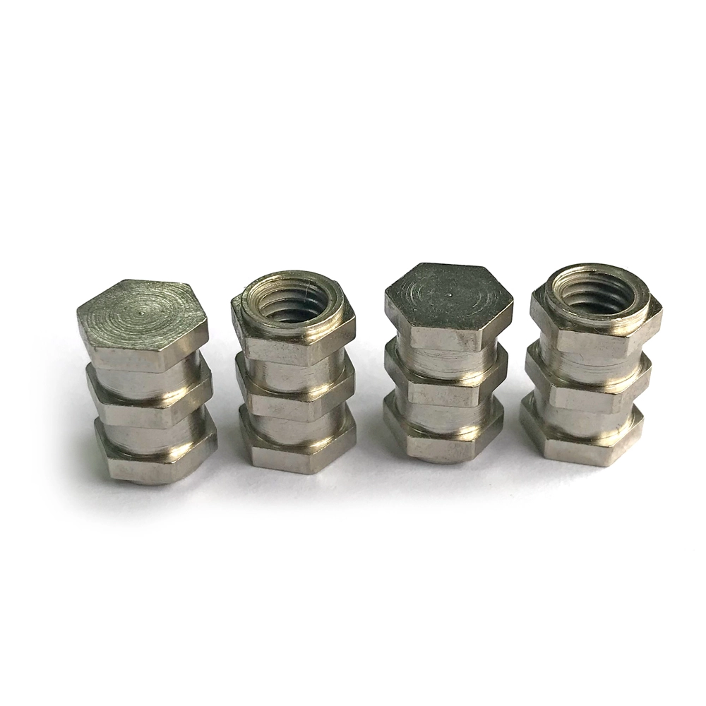 Chuanghe - M2 M3 M4 M5 M6 DIN 16903 hex Inserts nut Stainless steel Hex Open Insert Nuts for Plastic Moulding thread insert 1