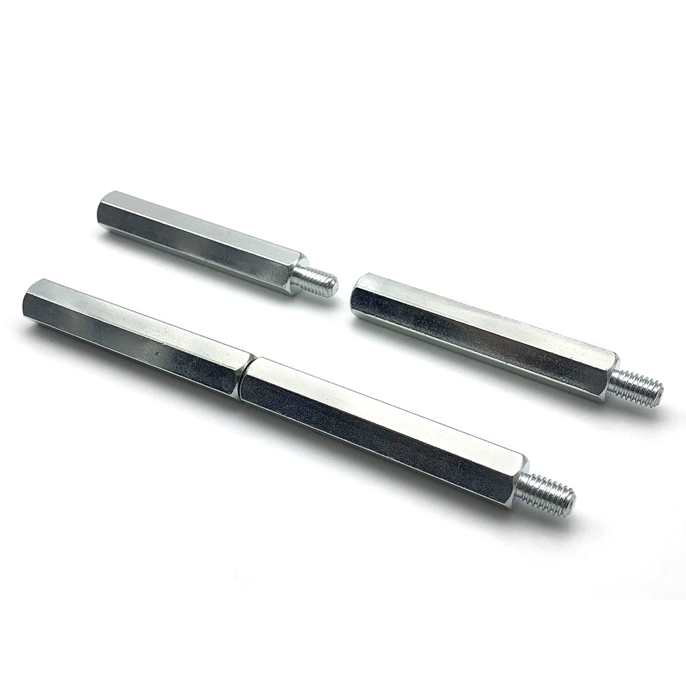 Chuanghe - M4 M5 M6 carbon steel blue zinc plating fasteners threaded hex standoff standoff screw 1