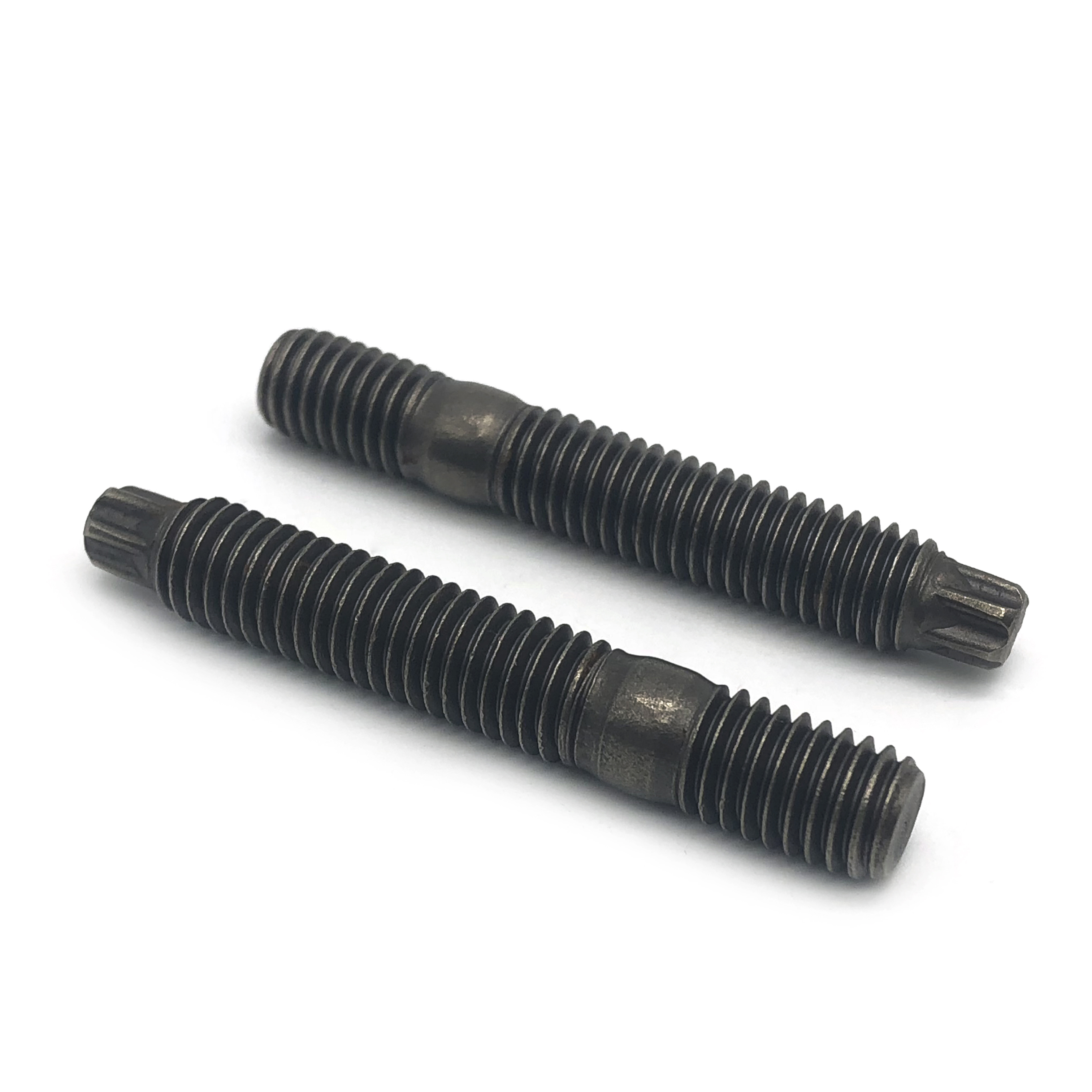Chuanghe - China stud bolt m8 m10 m12 m14 m16 m18 m25 with two nuts double end bolts stud bolts 7
