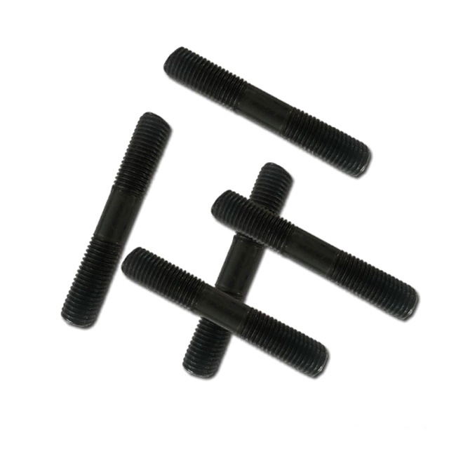Chuanghe - China stud bolt m8 m10 m12 m14 m16 m18 m25 with two nuts double end bolts stud bolts 6