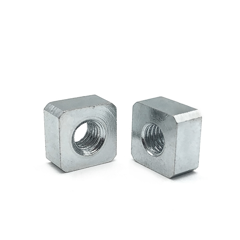 Chuanghe - customized galvanized stainless steel din 557 square thin nuts 3/4 1/4 5/8 lock nut 3/4 m4 m6 m8 rectangle square nut square nut 4
