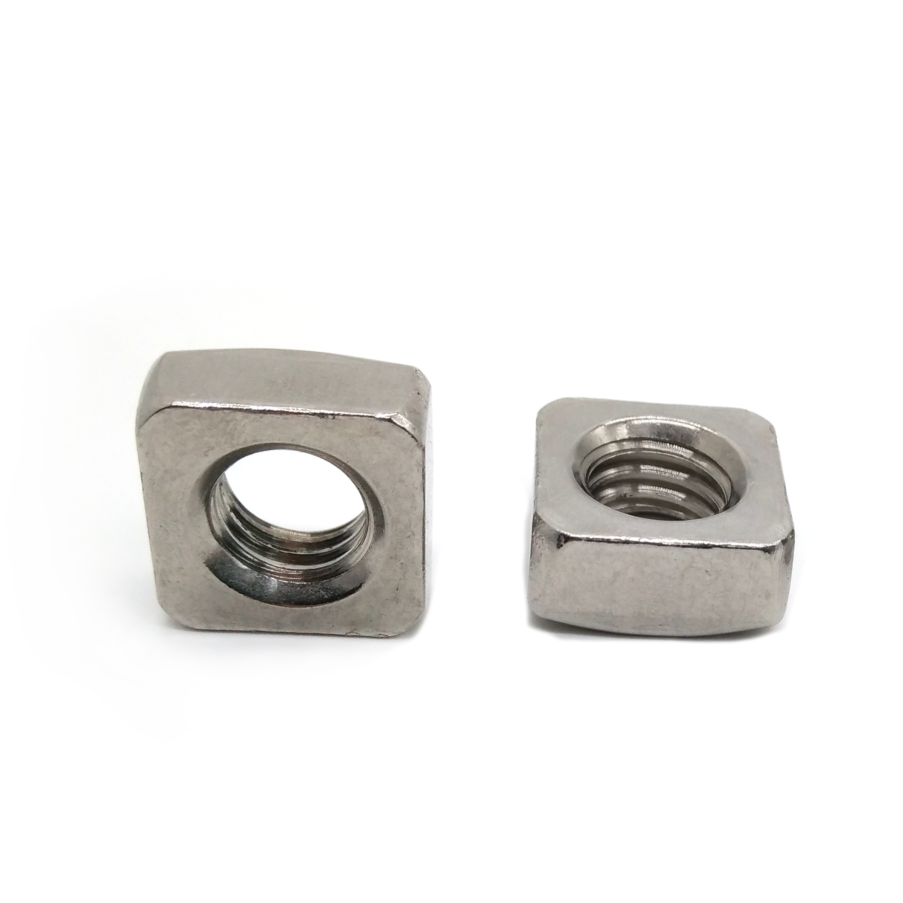 Chuanghe - customized galvanized stainless steel din 557 square thin nuts 3/4 1/4 5/8 lock nut 3/4 m4 m6 m8 rectangle square nut square nut 3