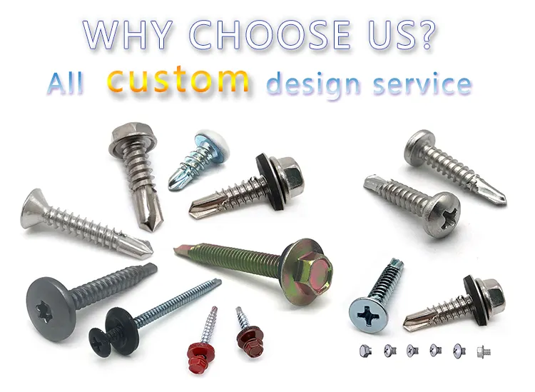 Custom hex head wood screws company Manufacturer | Chuanghe Fastener 3