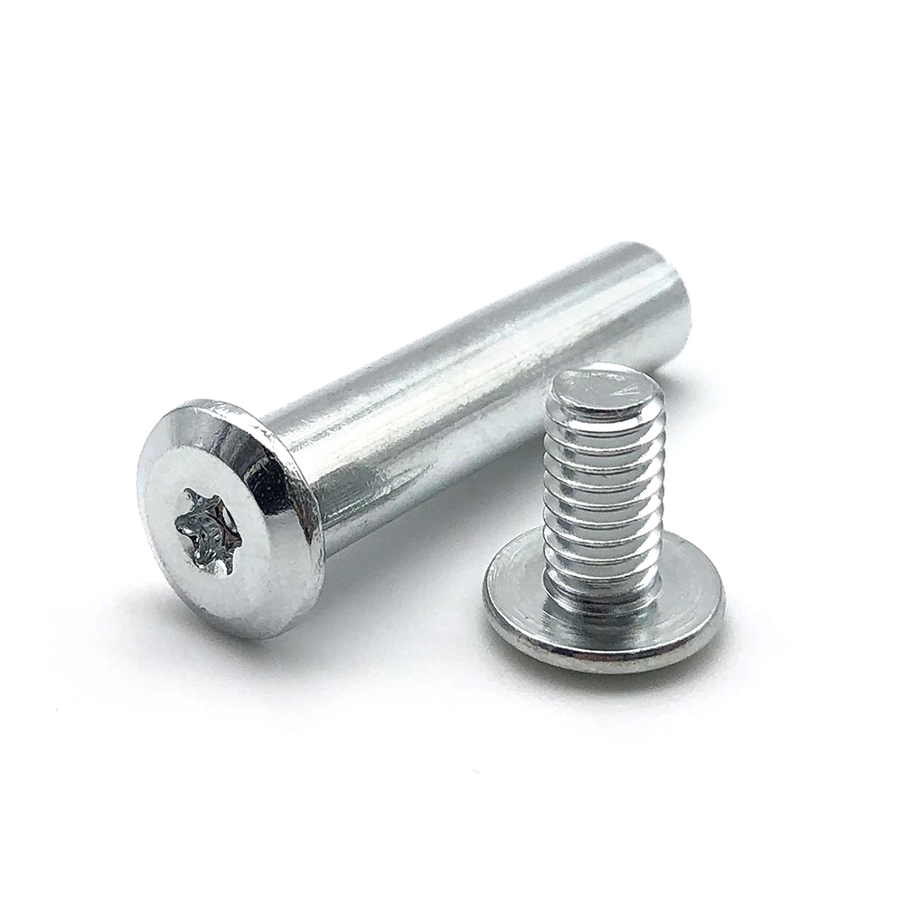 Chuanghe - China manufacturer M2 M3 Head 10mm Stainless Steel Binding Post Book Female Male Leather Torx Flat Head Chicago Screw Chicago screw 1