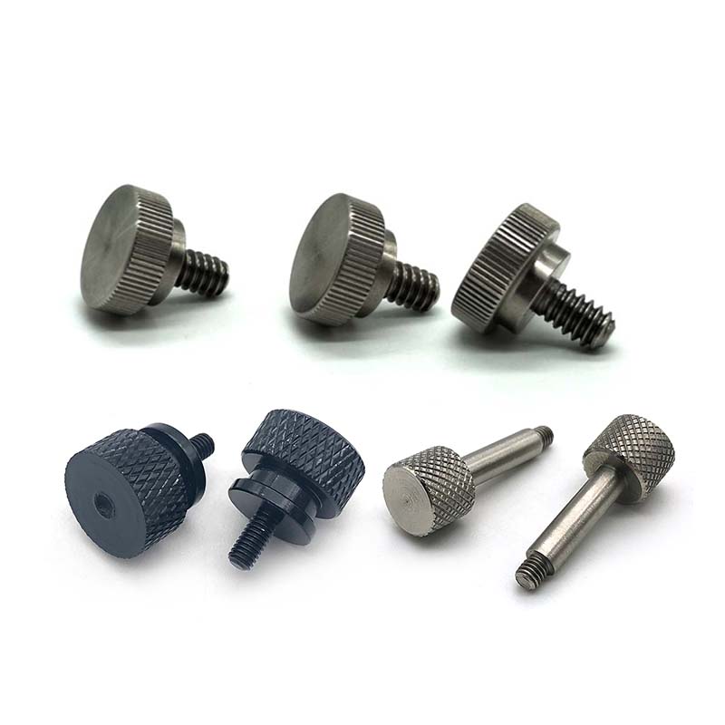 Chuanghe - China metal thumb screw stainless steel bronze brass knurled screw custom round anodized aluminum knurled thumb screws Thumb screw 1