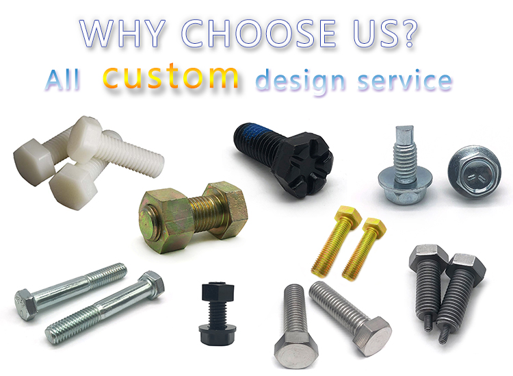 Chuanghe - m4 stainless steel bolt and nuts sizes 316 long bolt and nuts hex bolts 4