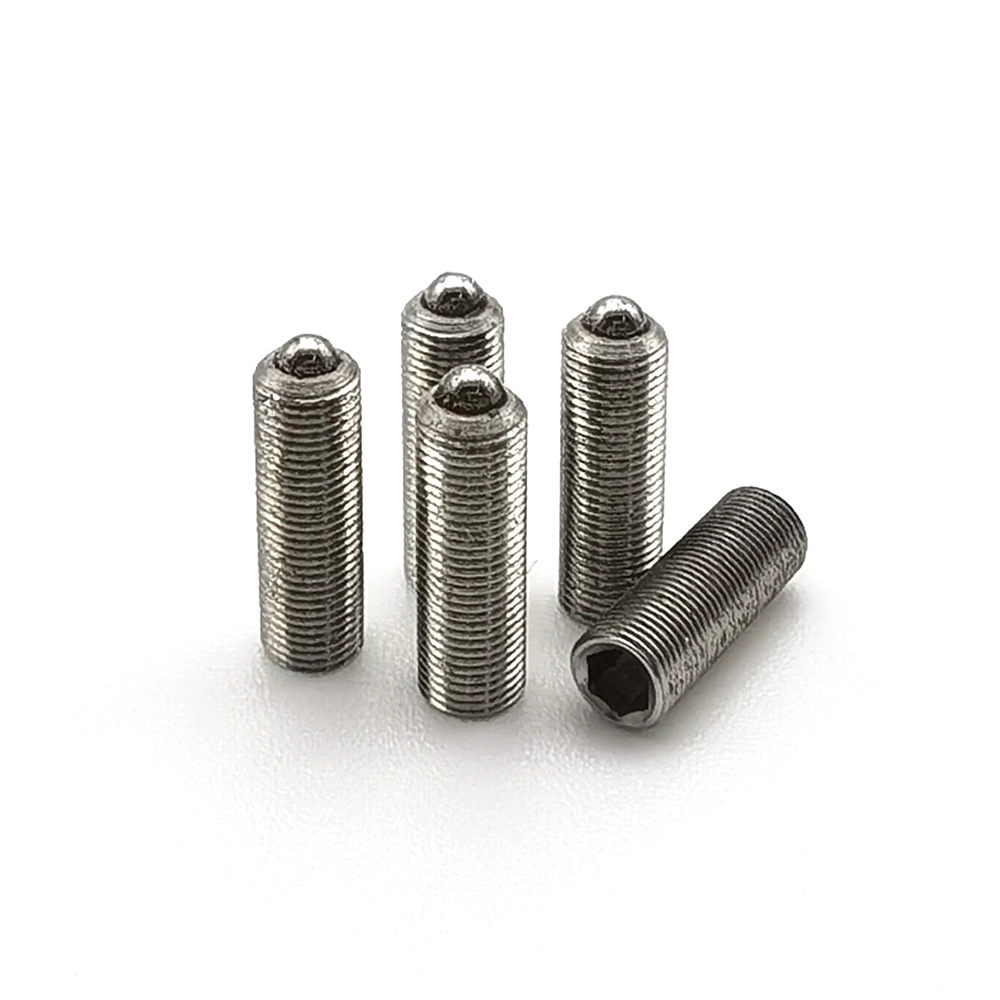 Chuanghe - Stainless Steel Threaded Socket Head Spring Loaded Ball Plunger Hex Set Screws Set screw 1