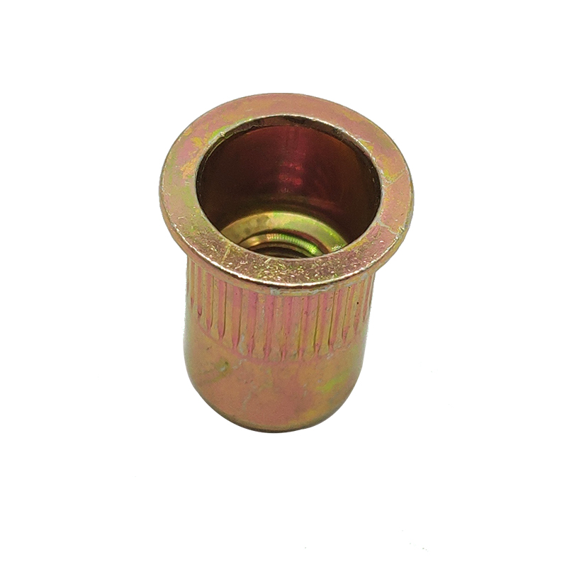 Chuanghe - Carbon Steel Zinc Plated Threaded Flat Head Knurling Inch Pull Rivet Nut rivet nut 7