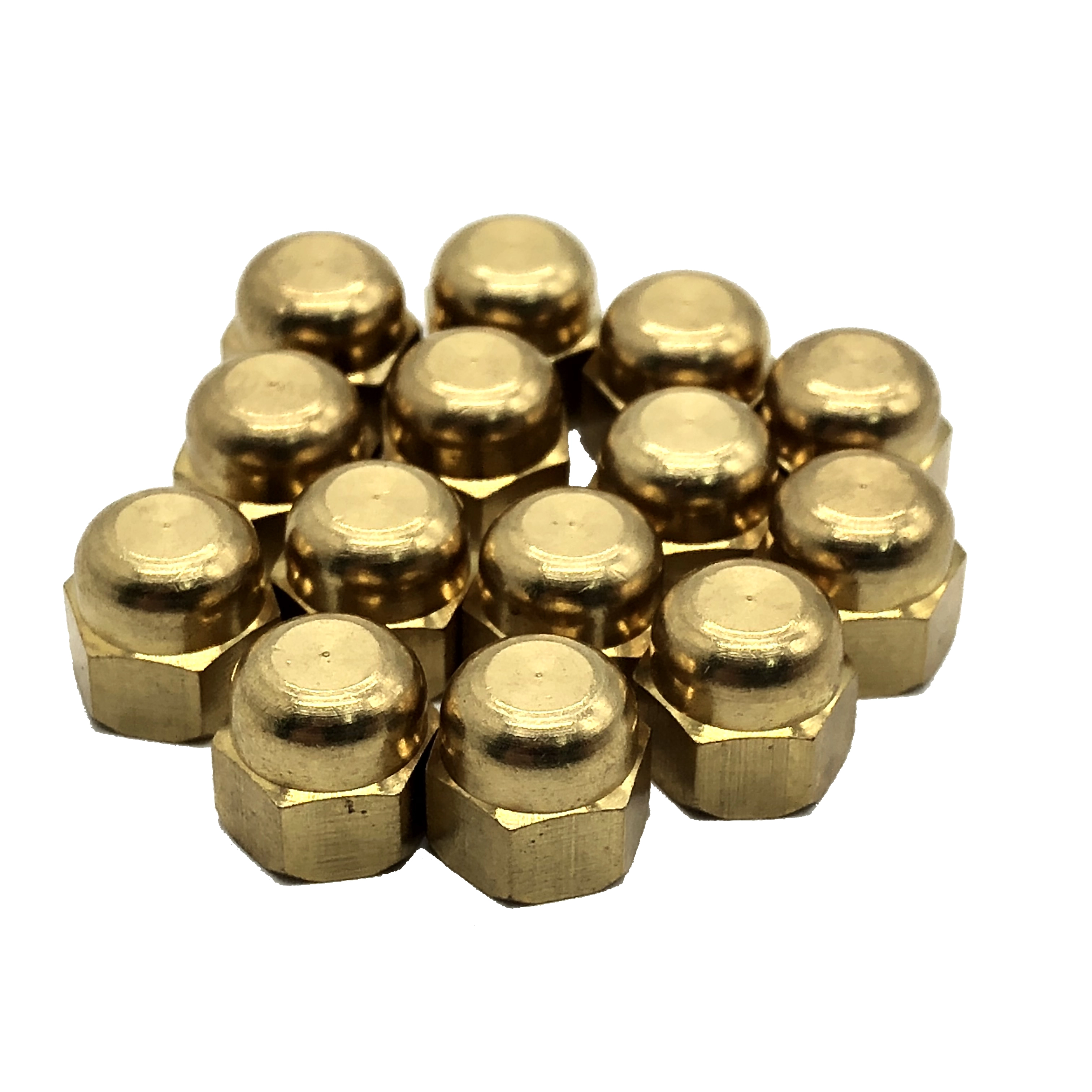 Chuanghe - Factory customization DIN1587 M4 M5 M6 M8 M10 Brass hex domed cap nuts cap nut 1