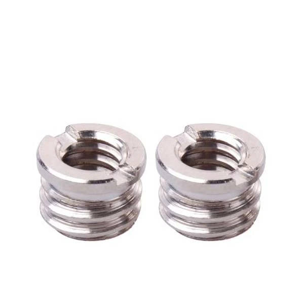 Chuanghe - Standard Stainless Steel 1/4 Inch Female to 3/8 Male Threaded Convert Camera Fixing Screws Camera screw 1