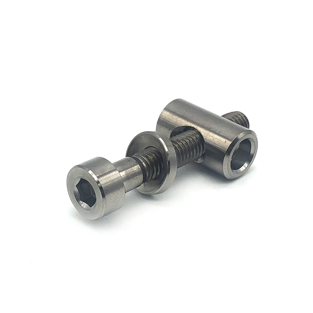 Chuanghe - China wholesale gr5 bottom hex socket Cap head titanium bolt screw 3mm locking screws colour m2 m4 m5 m3 DIN912 titanium screw Titanium screw 6
