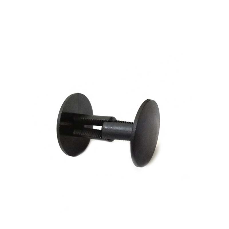 Chuanghe - Flat Plastic Snap Nylon Barbed Rivets Black Plastic Nylon Barbed Rivets Ratchet Black Nylon Push Rivets plastic rivet 11