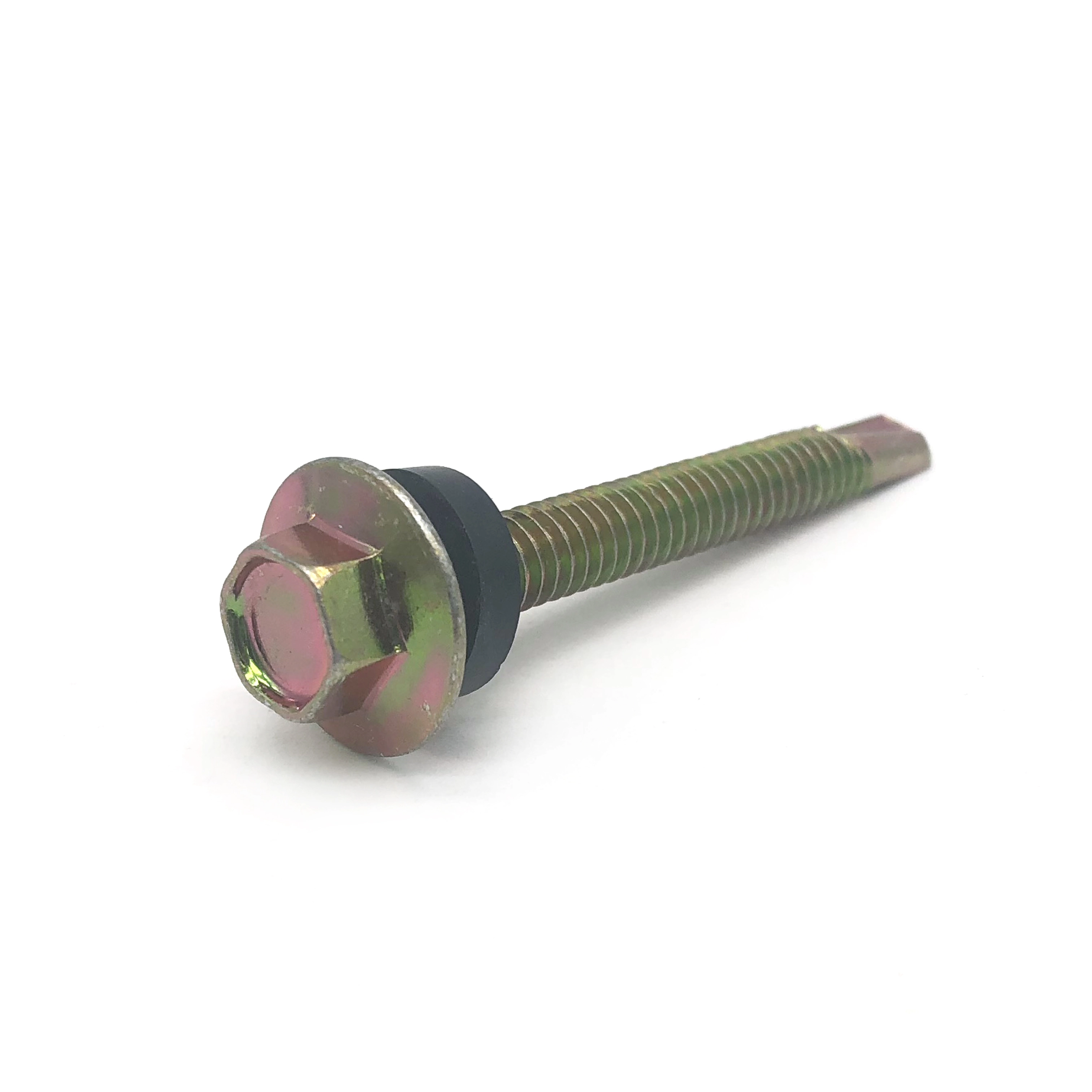 Chuanghe - China wholesale zinc plated roof screw drilling roof screw color zinc plated cheap price metal roofing screws Self drilling screw1 1