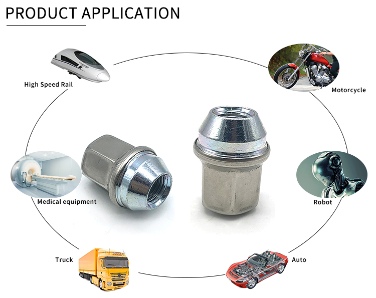 China wholesale oem anti theft m12x1.5 m14x1.25 GR5 titanium wheel lock Hex Wheel Lug bolts nuts for Car