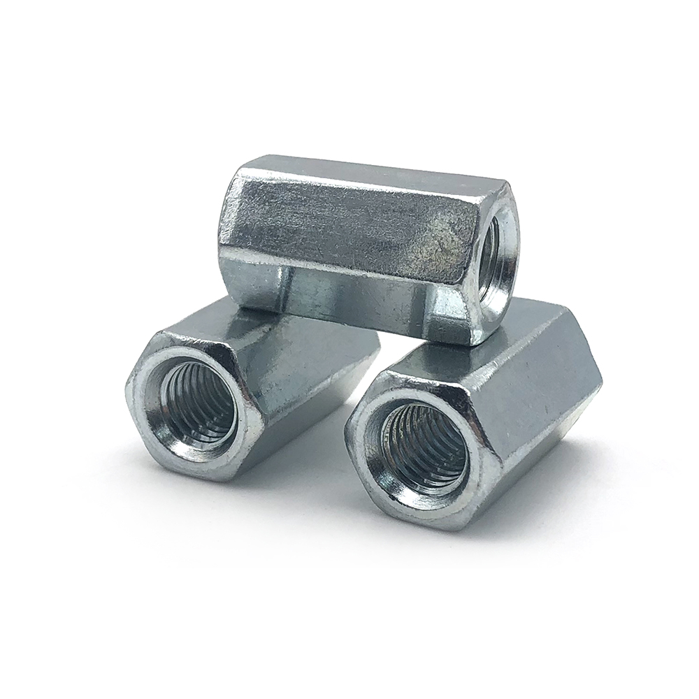 Chuanghe - Custom DIN6334 hexagon threaded connecting nut M4 M5 M6 M16 Long Hex Coupling Nuts hex nut 6