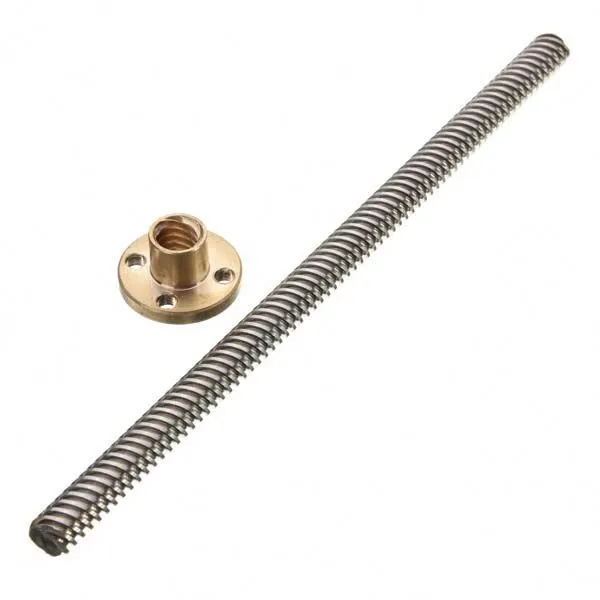 Chuanghe - Customized 300MM lead screw T8 lead screw ball lead screw 1