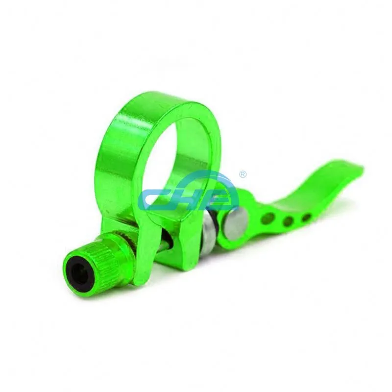 Chuanghe - China mountain double bike clamps clips 38.6 27.2 31.6 seat clamp for lock Green seatpost collar clamp bicycle clamp1 1
