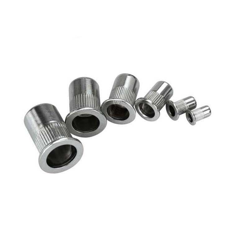 Chuanghe - SUS304 SUS316 Stainless Steel Knurled Flat Head Rivet Nut rivet nut 6
