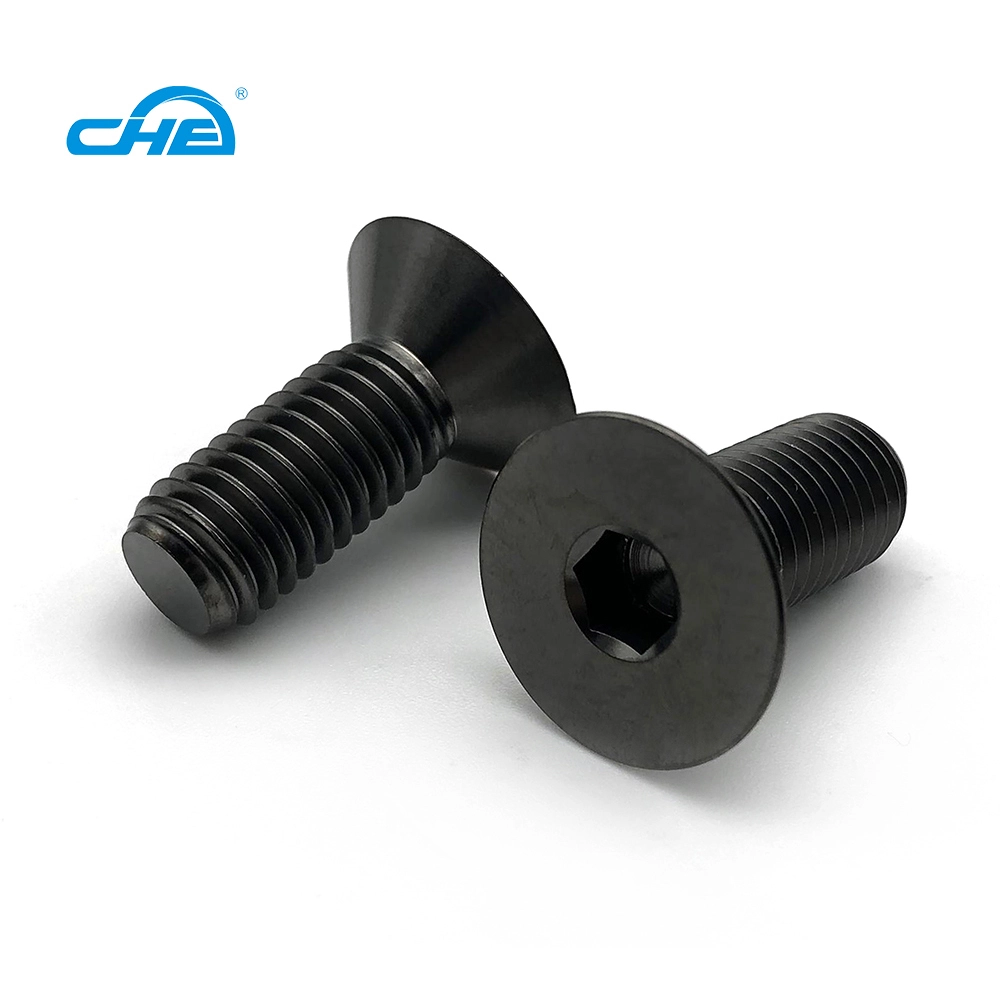Chuanghe - Factory Hexagon Socket Countersunk Head Screws m10 Titanium hexagonal hex flat head machine screws socket screw 1