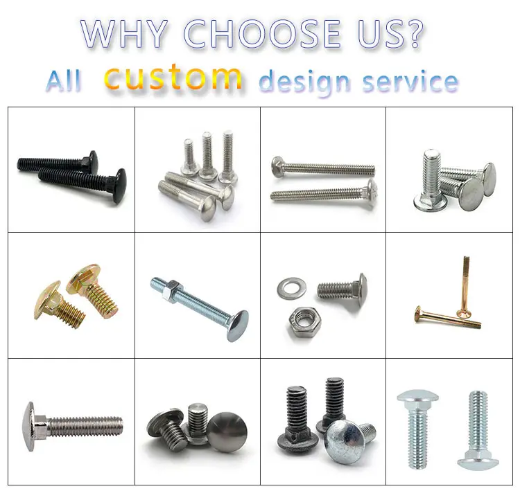 Custom carriage bolt company Manufacturer | Chuanghe Fastener 3